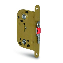 Полотно дверное OLOVI ламинир. Итальянский Орех 900х2000мм со стеклом L2 с замком