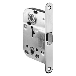 Полотно дверное OLOVI Аризона2 экошпон Венге М8 со стеклом с притвором с замком