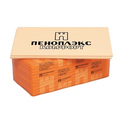 Пенополистирол экструдированный Пеноплэкс Комфорт 1185х585х40 мм, 10 шт