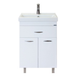 Тумба для ванной комнаты Sanita Luxe Fest 60, 575х385х840 мм