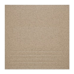 Ступень керамогранит Квадро, серый, 300х300х7 мм