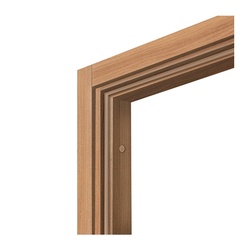 Коробка дверная Olovi, экошпон, однопол., дуб золот., с/ф (M9 850х2035 мм), 32х80 мм