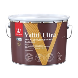 Краска для деревянных фасадов Tikkurila/Tikkivala Valtti Ultra основа A матовая (9 л)