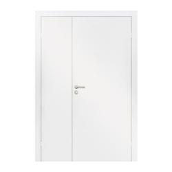 Полотно Olovi, крашеное, белое, глухое М12,4 (М9+М3) с/ф, с притвором