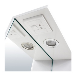 Зеркало-шкаф Sanita Лагуна, 605х165х800 мм