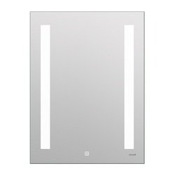 Зеркало Cersanit Base 60, LED, 600х28х800 мм