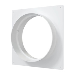 Соединитель для круглых каналов Era 15SKNP, d=150 мм без клапана с пластиной 190х175 мм