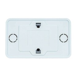 Розетка о/у Ладога SQ1801-0019, 2 гнезда, с/з, белая